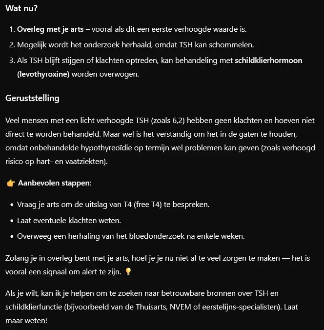 Een helder antwoord zonder paniekzaaierij