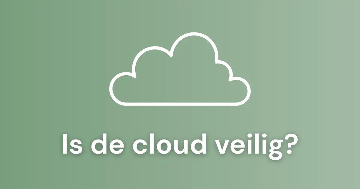 Featured image voor blogpost over of de (Amerikaanse) cloud eigenlijk wel veilig is